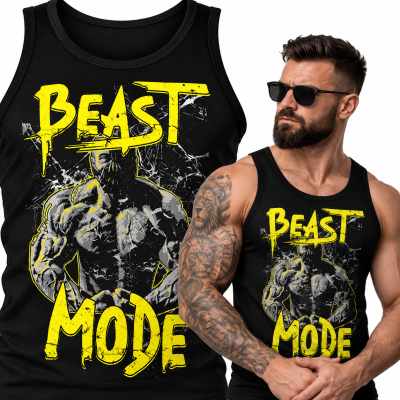 TANK TOP NA SIŁOWNIĘ BEAST MODE